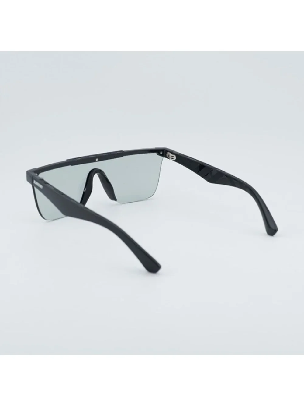 Burberry BE4480D 300169 Sunglasses Black Square Frame, Light Gray Lenses - Picture 11 of 12